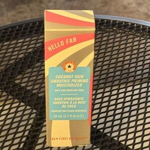 FIRST AID BEAUTY Coconut Skin Smoothie Priming Moisturizer 1.7 Fl Oz NIB Sealed